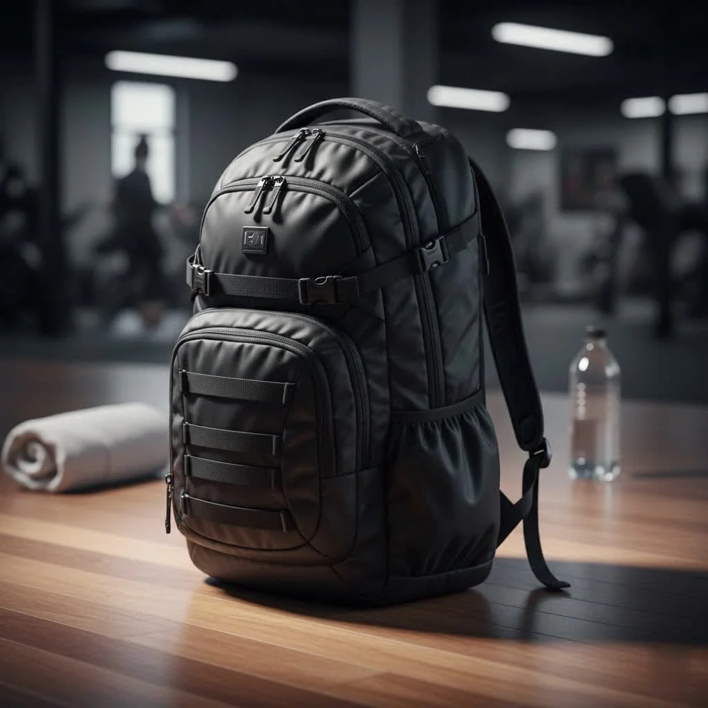 Travel laptop backpack with multiple compartments